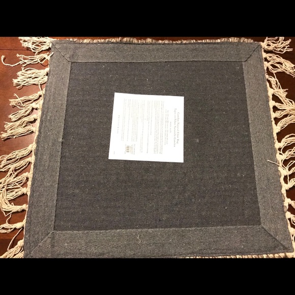 New Pottery Barn Rustic Jute Wool Kilim Rug Mats - Picture 6 of 8
